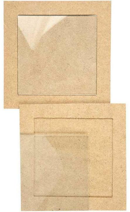 Produktbild Creativ Company Untersetzer mit Glaseinsatz (6x, Glasuntersetzer)