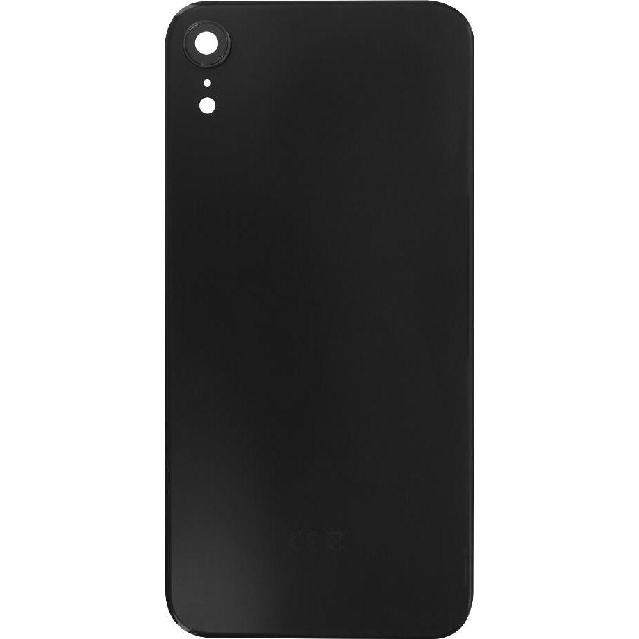 OEM Replacement iPhone XR Back Cover schwarz, ohne Logo (iPhone XR), Mobilgerät Ersatzteile, Schwarz