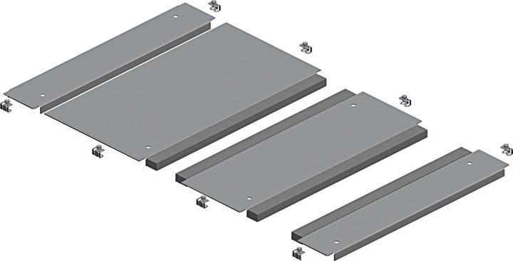 Actual product image Schneider Electric Spacial SF cable entry plate, 2 NSYEC882