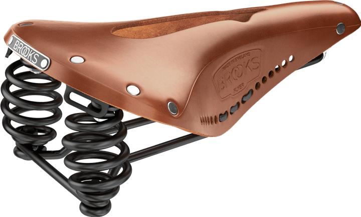 Actual product image Brooks Running BROOKS Bicycle Saddle Flyer Carved, Honey