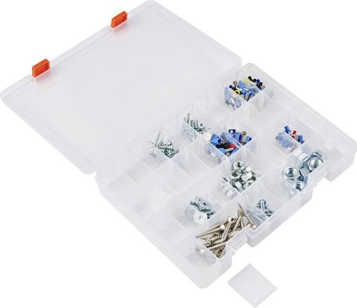 Immagine prodotto Tru Components Sortimentskasten (L x B x H) 250 x 190 x 40 mm Anzahl Fächer: 36