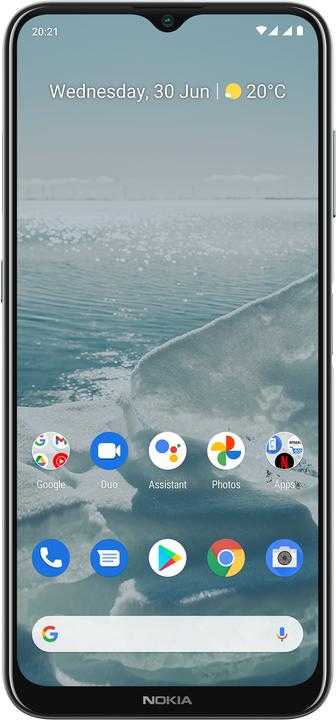 Immagine prodotto Nokia G20 (128 GB, Ghiacciaio, 6.51", Doppia SIM + SD, 4G)