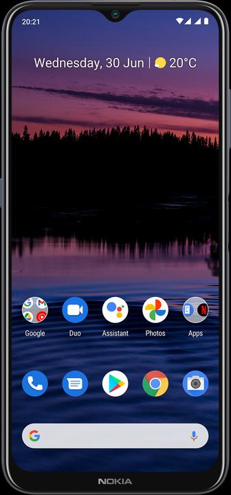 Produktbild Nokia G20 (128 GB, Night, 6.51", Dual SIM + SD, 48 Mpx, 4G)