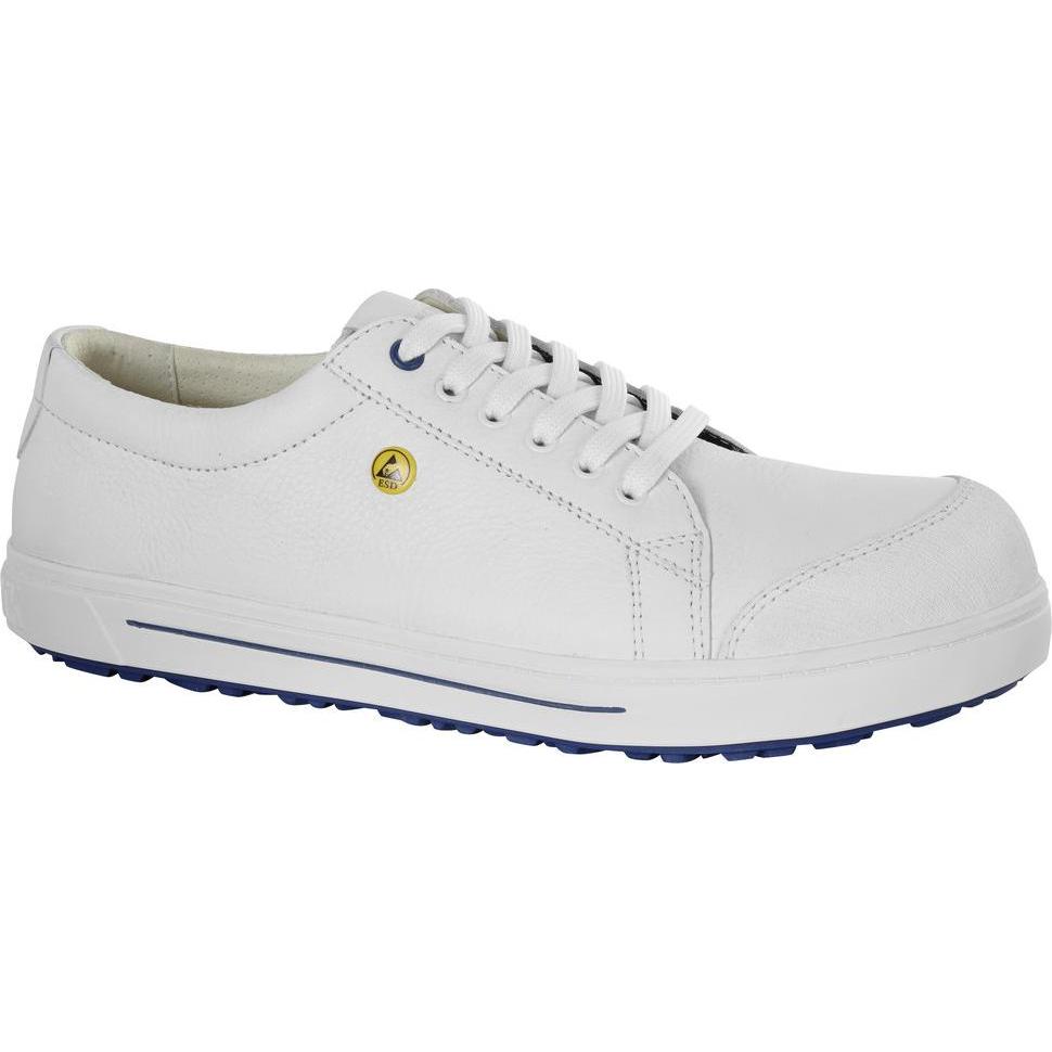 Birkenstock, Sicherheitsschuhe, ESD-Sicherheits-Berufsschuh QS 500, Grösse 43, weiss (S3, 43)
