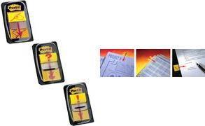 Actual product image Post-it Index Tabs Icon (43.20 x 25.40 mm)