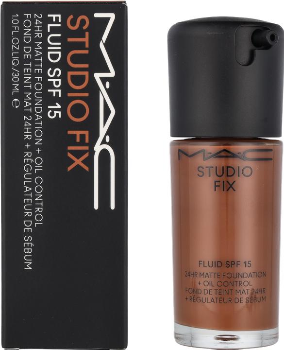 Actual product image MAC Cosmetics Studio Fix Fluid Fond de Teint Sun Protection Factor 15 (re) NW48 (No. NW48)