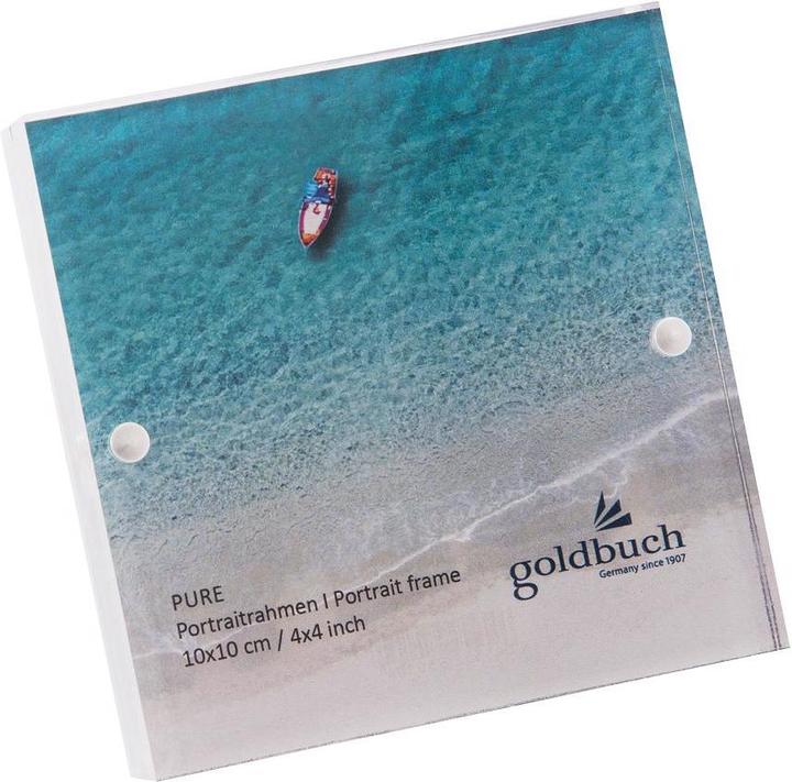 Produktbild Goldbuch Bilderrahmen Pure Durchscheinend, 10 x 10 cm (10 x 2 cm)