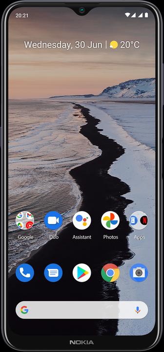 Nokia G10 (32 Go, Night, 6.52", Double SIM + SD, 13 Mpx, 4G)
