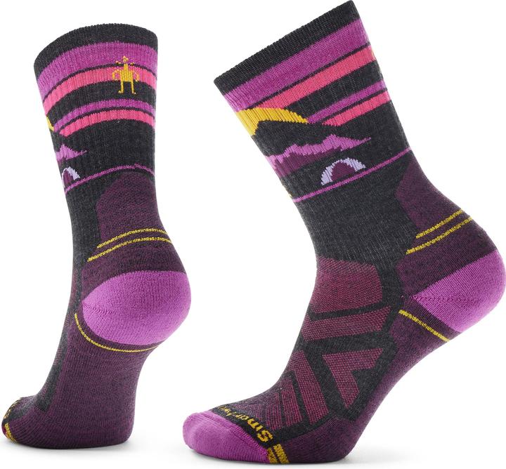 Actual product image Smartwool Women's Hike Light Cushion Mountain Moon Crew Socks (42 - 45)
