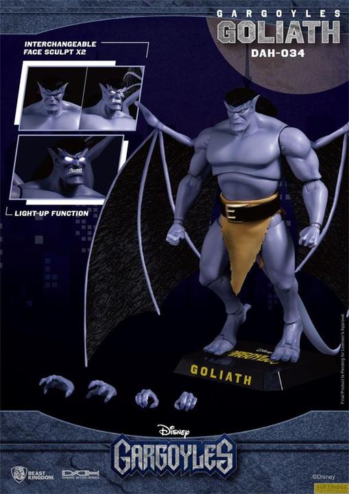 Actual product image Beast Kingdom Gargoyles figurine Dynamic Action Heroes 1/9 Goliath 21 cm