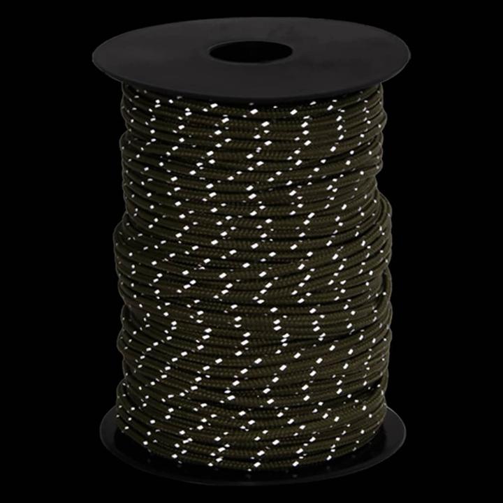 Produktbild vidaXL Zeltleine Reflektierend mit Seilspannern 50 m 3 mm