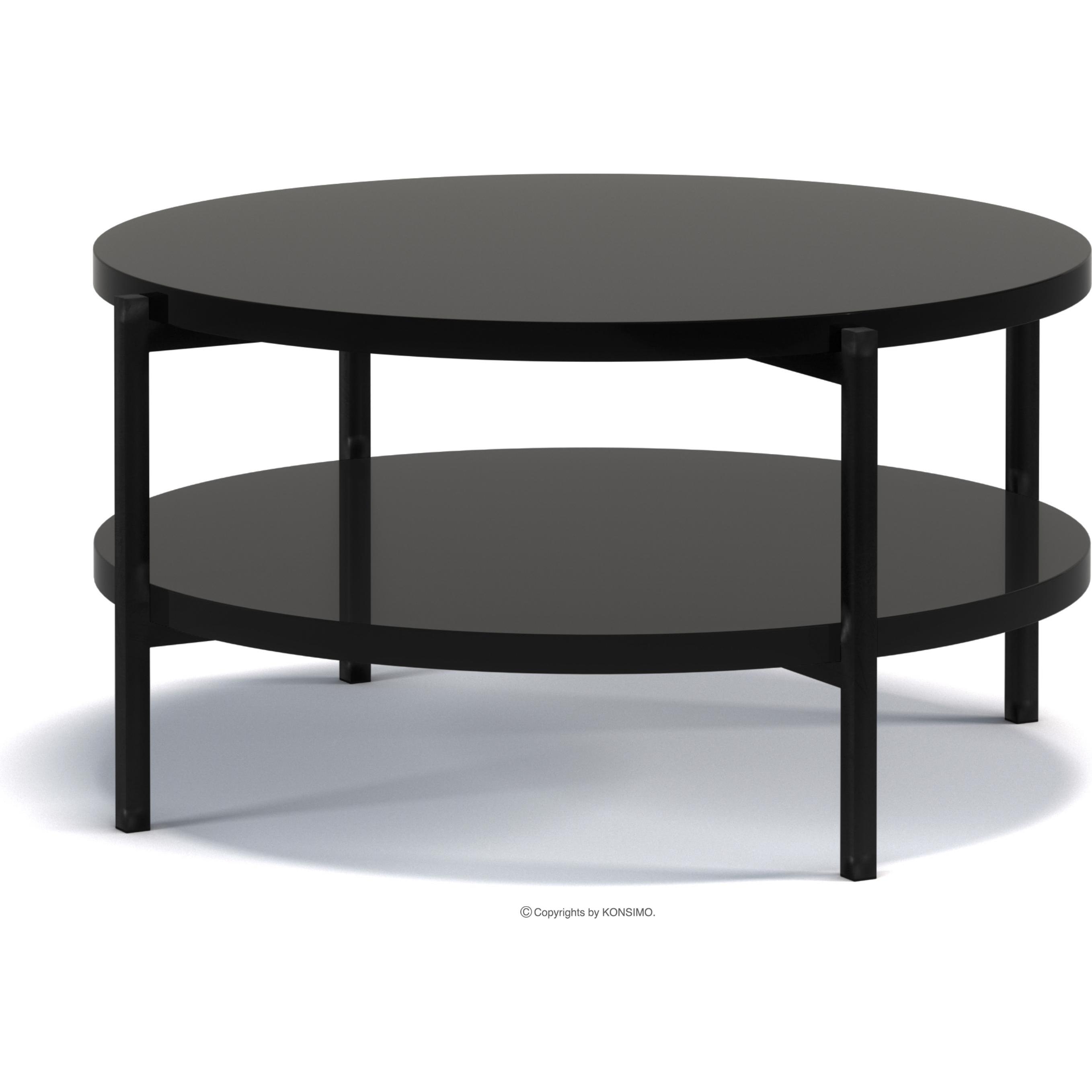 Konsimo, Couchtisch + Beistelltisch, Geris (84 x 43 x 84 cm)