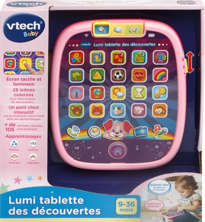 Image du produit VTech Lumi Tablette Decouvertes Rose (Français, 0.83 - 3 Années)