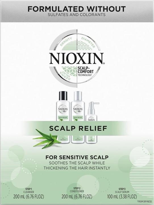 Produktbild Nioxin Scalp Relief 3-Stufen-System Hair Kit (500 ml)