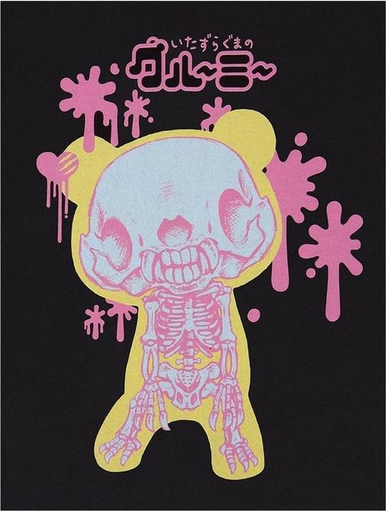 Immagine prodotto Gloomy Bear Maglietta Scheletro Dipinto Adulto Unisex (XL)