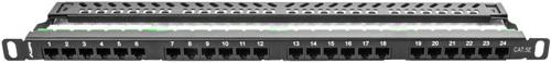 Actual product image Lanberg PPU5-0024-B Patch Panel 0.5U