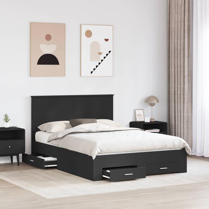 Image du produit vidaXL Bettrahmen (135 x 190 cm)