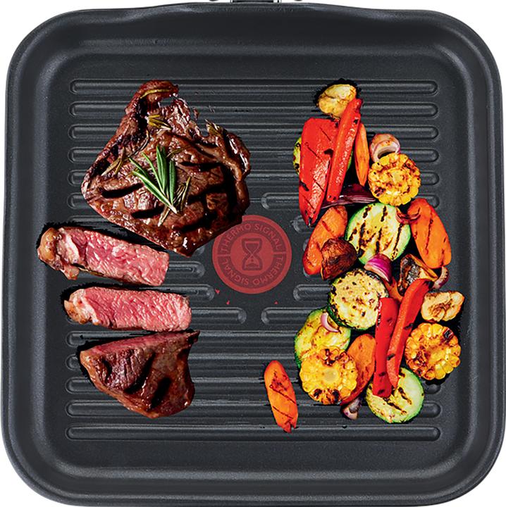 Image du produit Tefal Unlimited Grillpan - 26 x 26 cm (26 cm, Poêle à grillades, Aluminium)