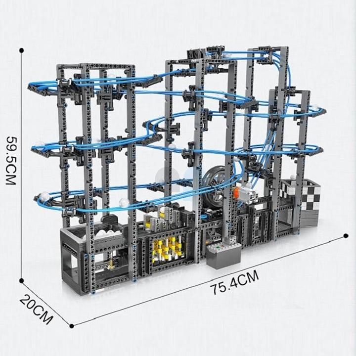 Actual product image Mould King Roller coaster (marble run)