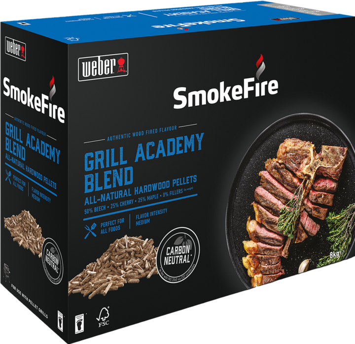 Immagine prodotto Weber Pellet di legno Grill Academy Blend 8 kg (8 kg)