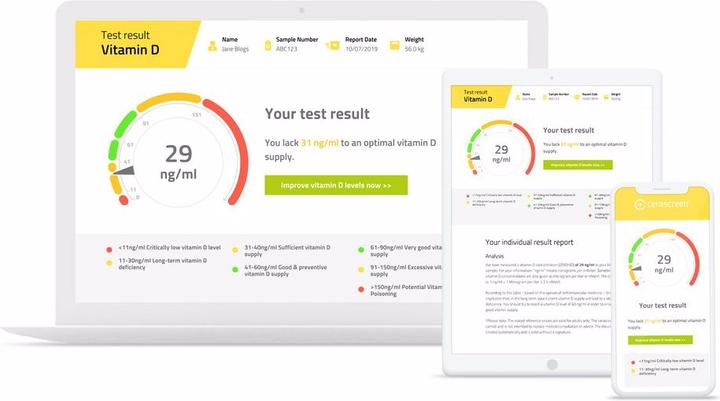 Image du produit Cerascreen Test de la vitamine D (1 x)