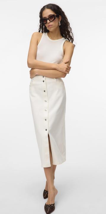 Immagine prodotto Vero Moda VMWILD Hohe Taille Langer Rock Jeansrock (XL)