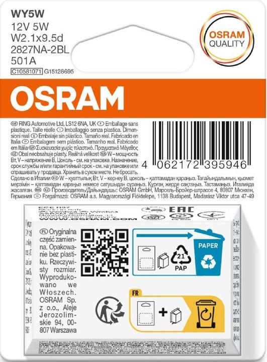 Image du produit Osram Original Line (WY5W)