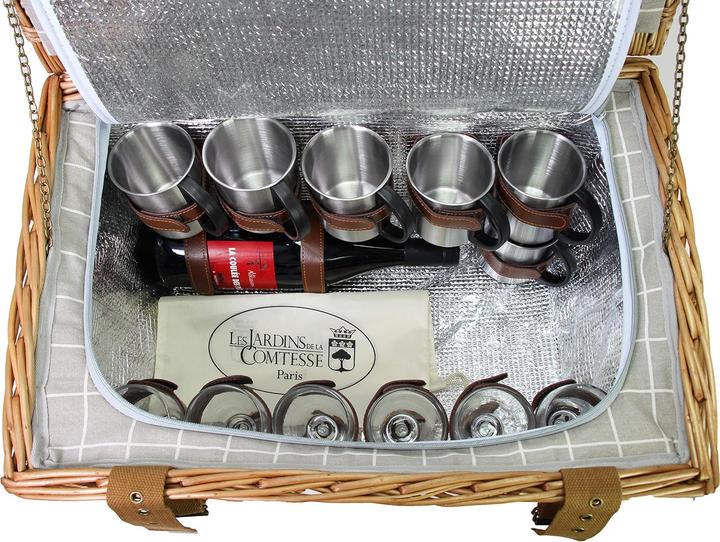 Immagine prodotto Les Jardins de la Comtesse Picknickkorb für 6 Personen