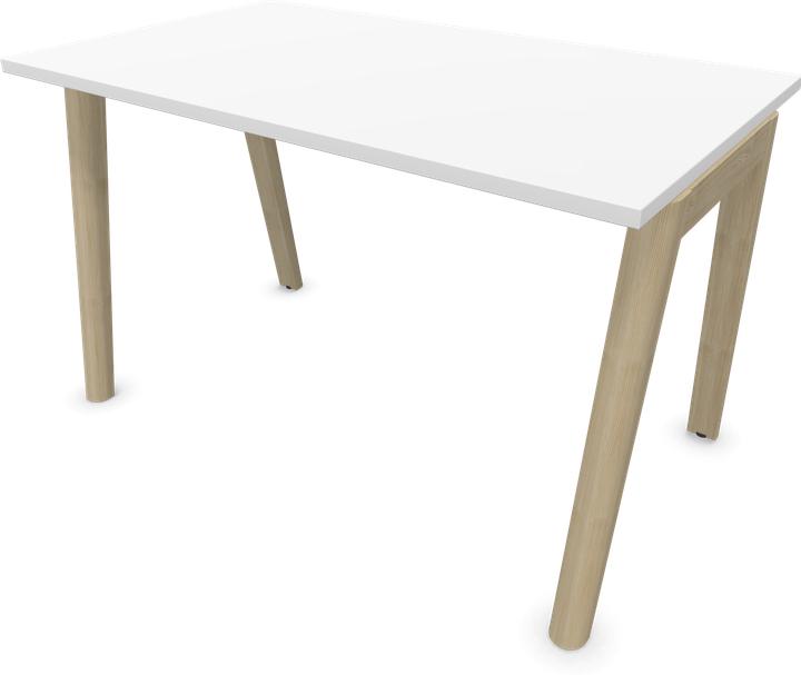 Esche natur hellgrau gebeizt, Weiss