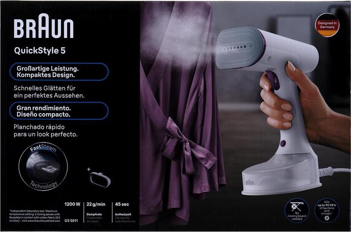Immagine prodotto Braun QuickStyle 5 GS 5011 (1200 W, 22 g/min)