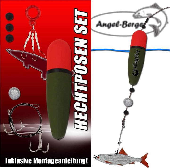 Immagine prodotto Angel Set da pesca per lucci (Set da pesca, 230 cm)