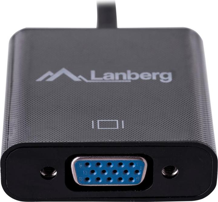 Produktbild Lanberg AD-0017-BK Videokabel-Adapter HDMI-A VGA (VGA, HDMI, 20 cm)