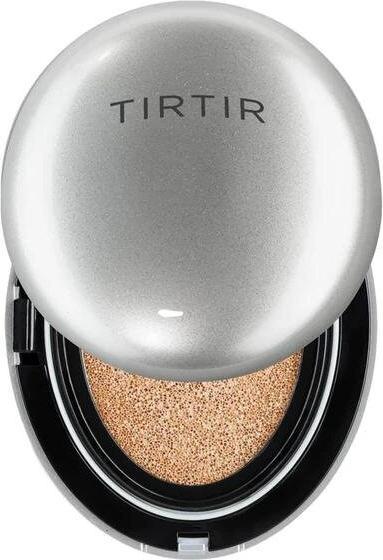 Actual product image TirTir Mask Fit Aura Silver Cushion Foundation Semi-Glow Finish Natural