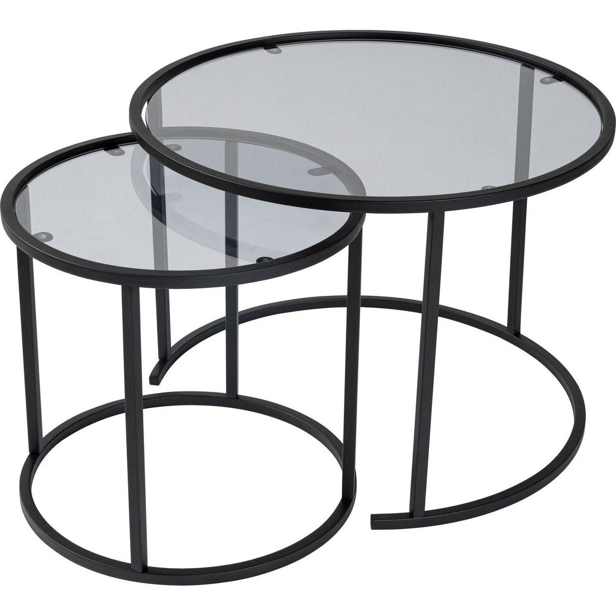 Skye Decor, Couchtisch + Beistelltisch, Aurum Coffee Table Set (60 x 43 x 60 cm)