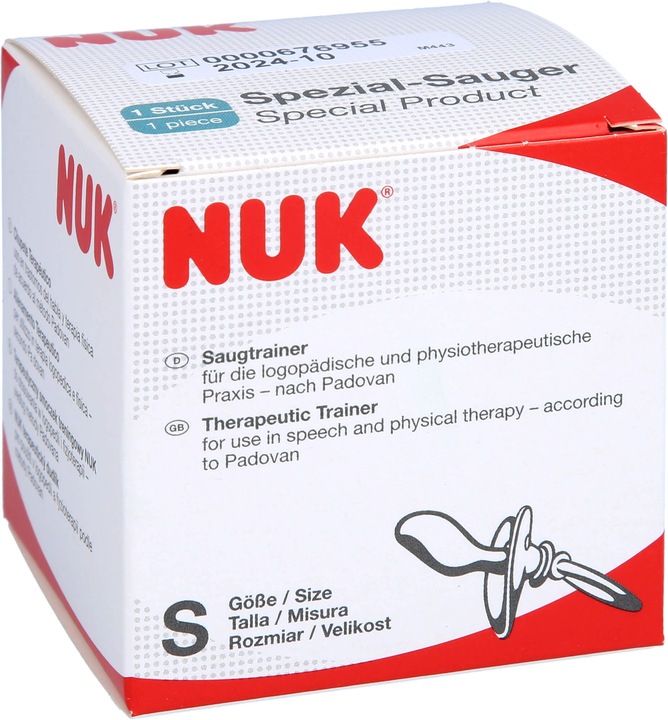 Produktbild NUK Saugtrainer Grösse S, 1 St. Sauger