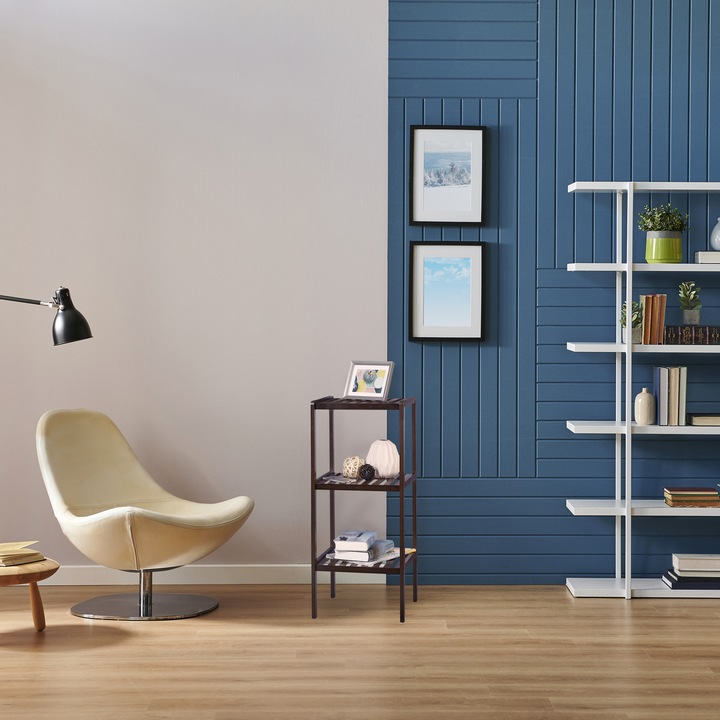 Actual product image Relaxdays Bathroom shelf bamboo (34.5 x 33 x 80 cm)