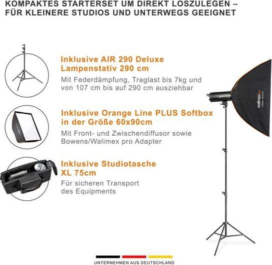 Actual product image Walimex pro Stager 600 HSS Set Single (Set, 600 Ws)