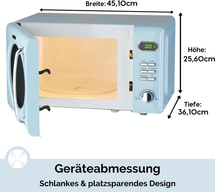 Productafbeelding Wolkenstein Magnetron WMW720 LB Blauw BxHxD 45,1 x 25,6 x 36,1 cm (20 l)