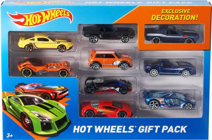 Actual product image Hot Wheels Gift set of 9