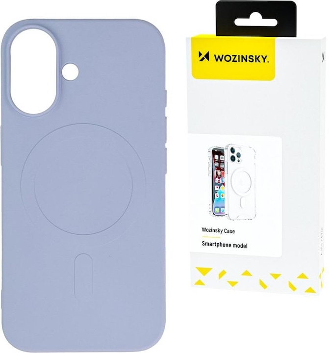 Produktbild Wozinsky Liquid Silicone Case MagSafe for Samsung Galaxy S25 Ultra - Purple (Samsung Galaxy S25 Ultra)