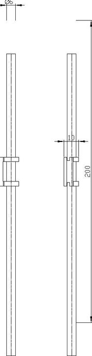 Produktbild Siemens Stangenstellglied Kunststoff Läng 200 mm