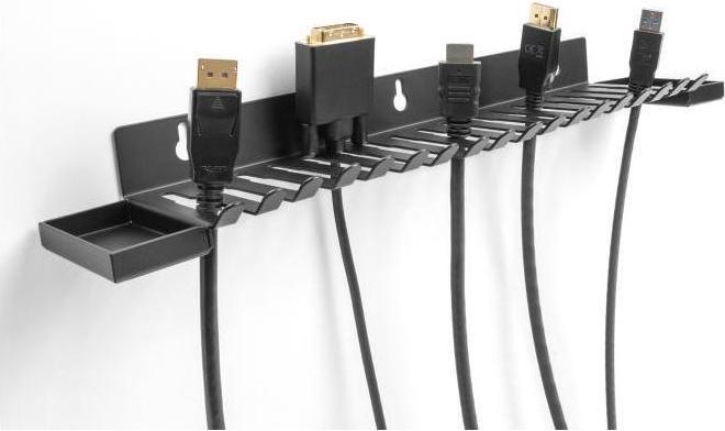 Produktbild Delock Kabelhalterung 401 x 71 mm zur Wandmontage mit zwei A (40.10 cm)