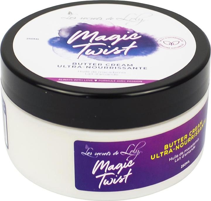 Image du produit Les Secrets de Loly Crème au beurre ultra-nourrissante (Crème capillaire, 250 ml)