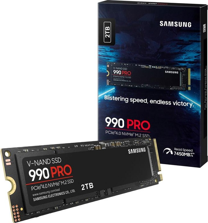 Productafbeelding Samsung NVMe™ SSD 990 Pro 2TB (2000 GB, M.2 2280)