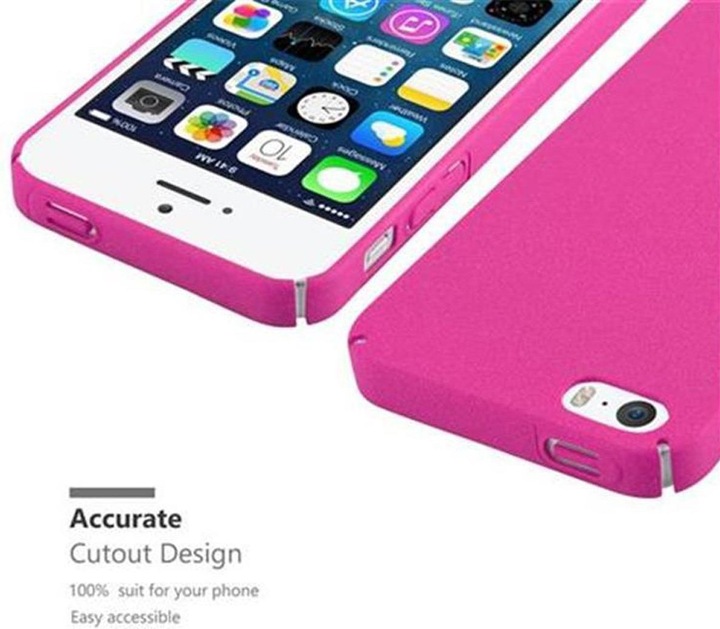 Image du produit Cadorabo Couverture rigide Frosty Cover (Apple iPhone 5)