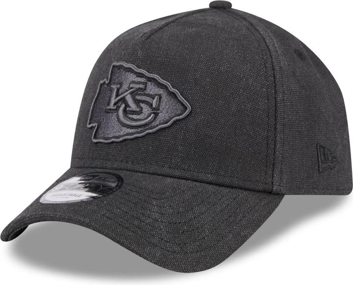 Actual product image New Era A-Frame Trucker Lin Cap - Kansas City Chiefs noir (One size)