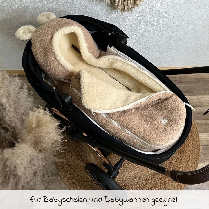 Produktbild Kaiser Fusssäcke für Babyschalen & Babywannen Schurwolle-Fusssack Hukky für Babyschalen