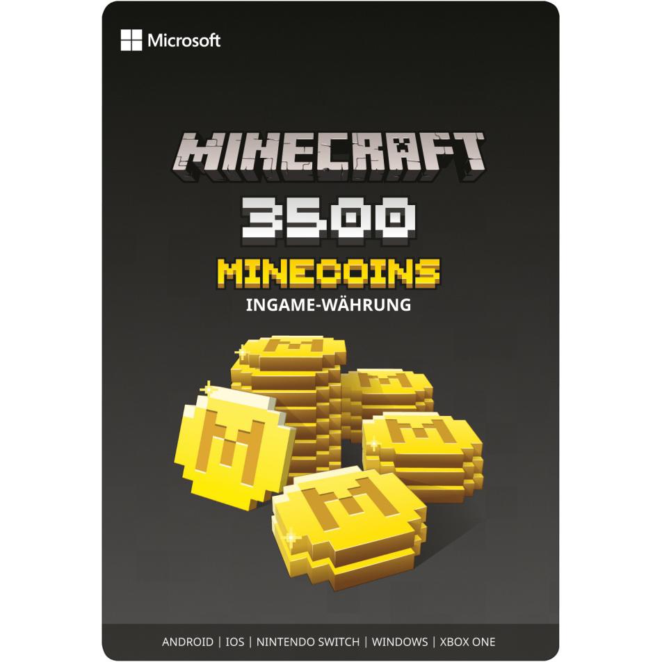 Microsoft Minecraft 3500 MineCoins, Ingame Währung