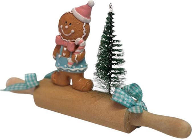 Image du produit GuGus Deko XMAS Wallholz rosa türkis