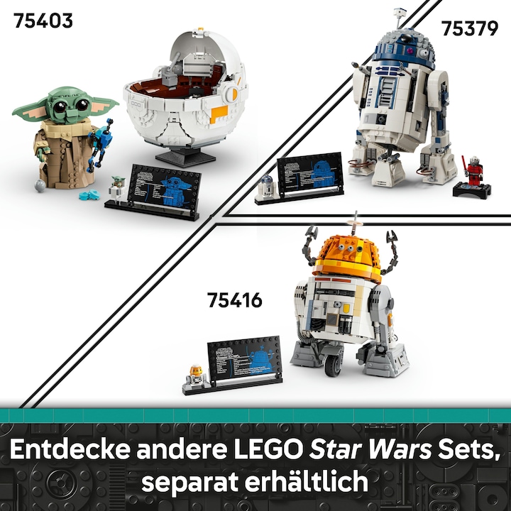 Actual product image LEGO Astromech droid Chopper (C1-10P) (75416, LEGO Star Wars)